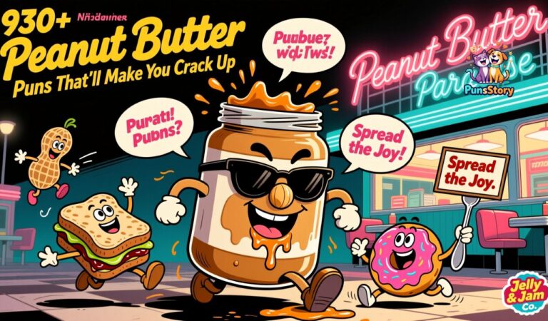 930+ Peanut Butter Puns That’ll Make You Crack Up