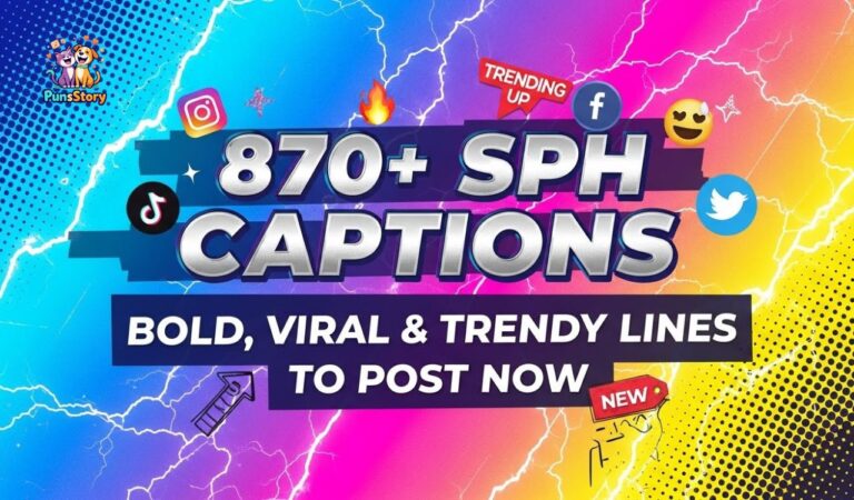870+ SPH Captions Bold, Viral & Trendy Lines to Post Now