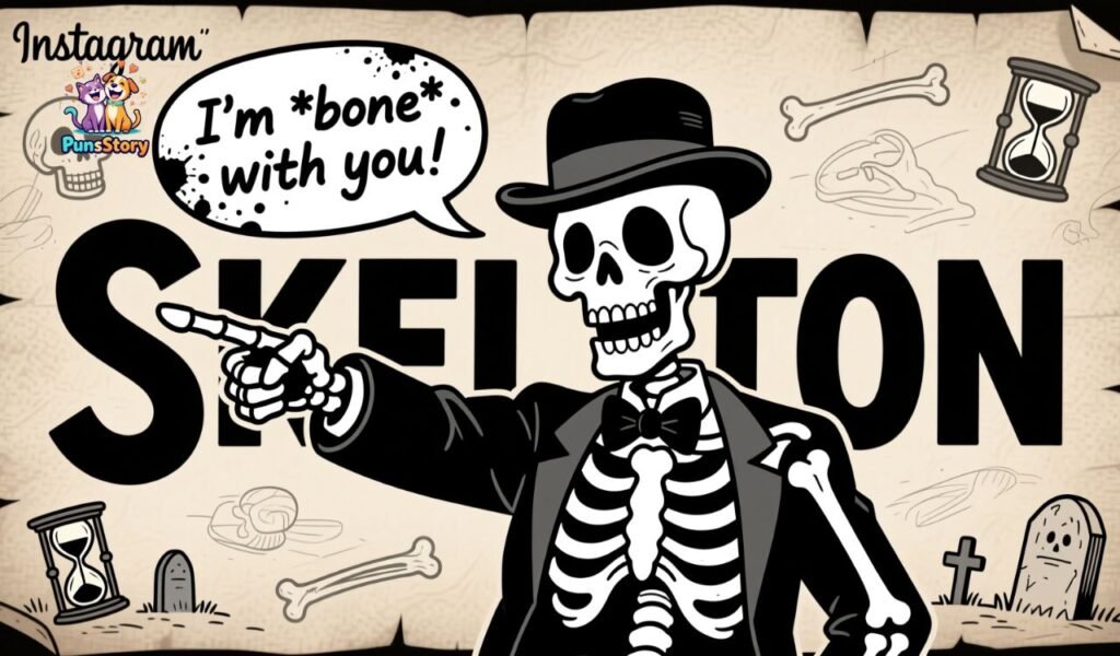 Skeleton Puns for Instagram