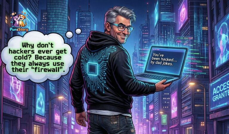 780+ Cyber Puns: Hilarious Tech Jokes & Digital Humor