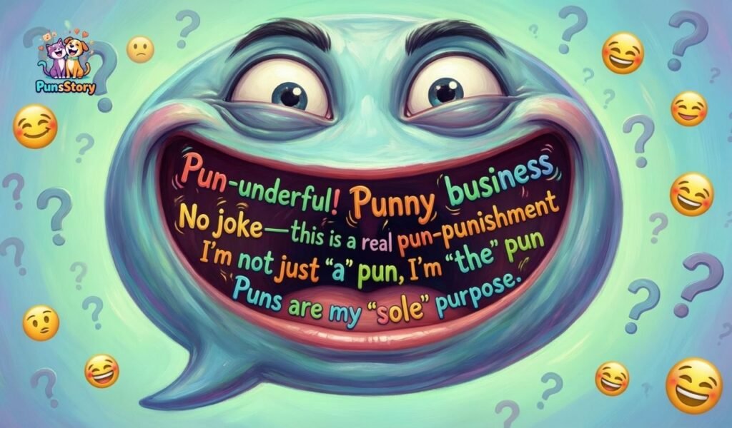 Funny puns about puns